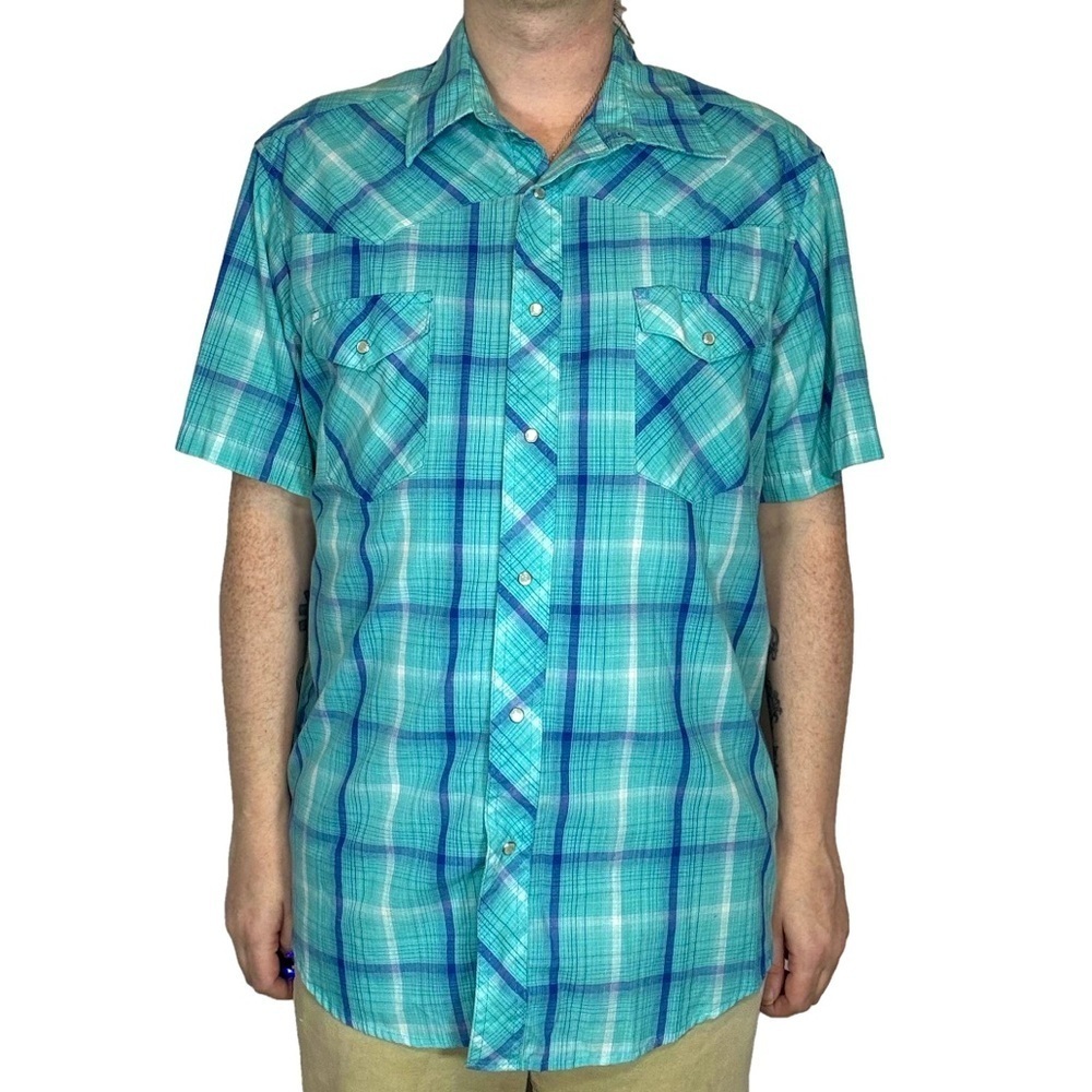 Wrangler - Vintage Pearl Snap Short Sleeve Shirt